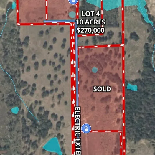 Bateman Ranches aerial photo 4 — 11 acres of Texas land for sale in Red Rock, TX