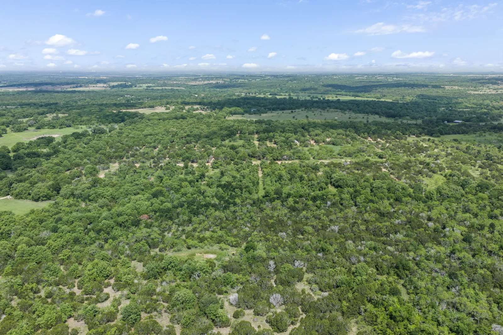 Brazos Point Ranch aerial photo 3 — 2.7-7 acres of Texas land for sale in Kopperl, TX