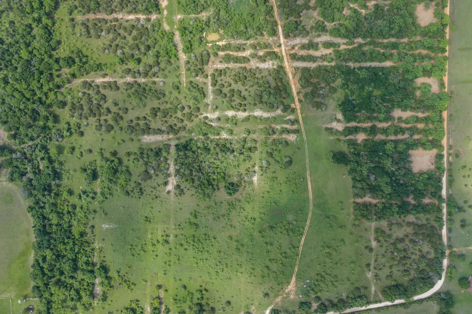 Brazos Point Ranch aerial photo 4 — 2.7-7 acres of Texas land for sale in Kopperl, TX