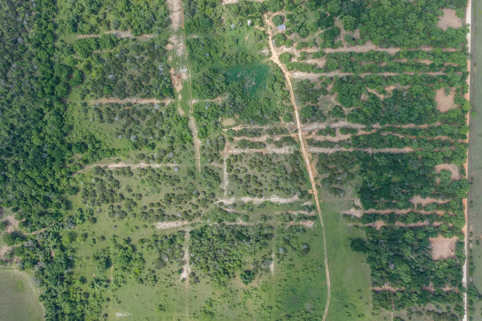 Brazos Point Ranch aerial photo 6 — 2.7-7 acres of Texas land for sale in Kopperl, TX