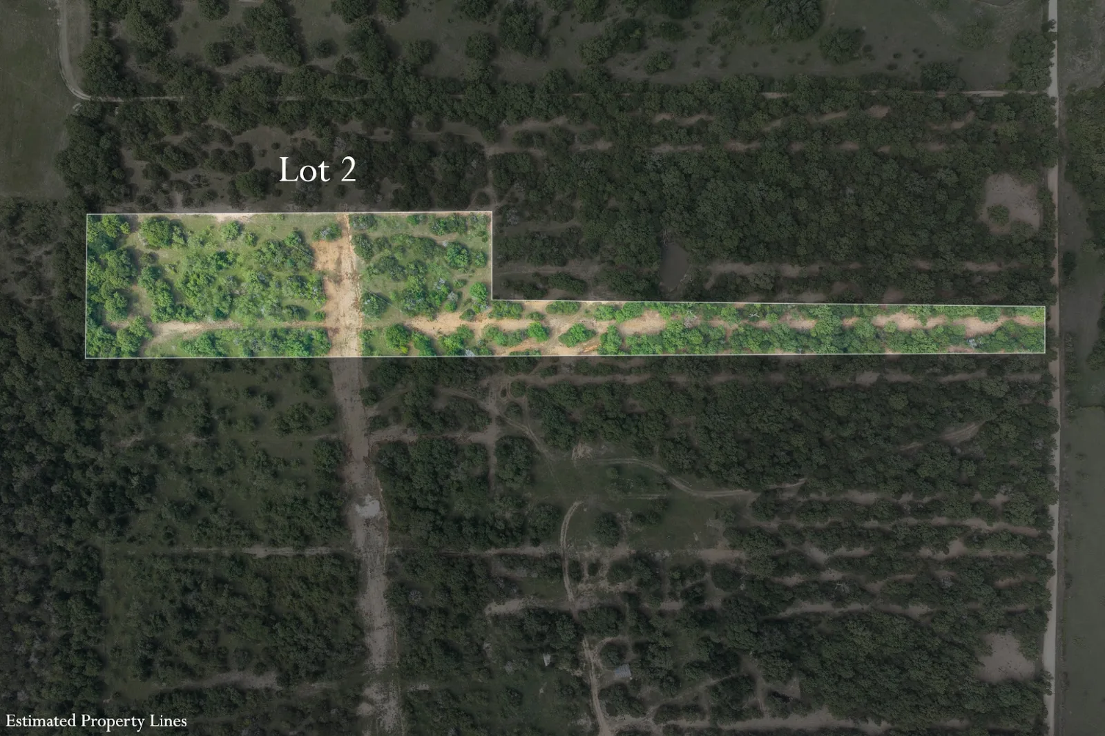 Brazos Point Ranch available lot 1 — 2.7-7 acres for sale in Kopperl, TX, Texas