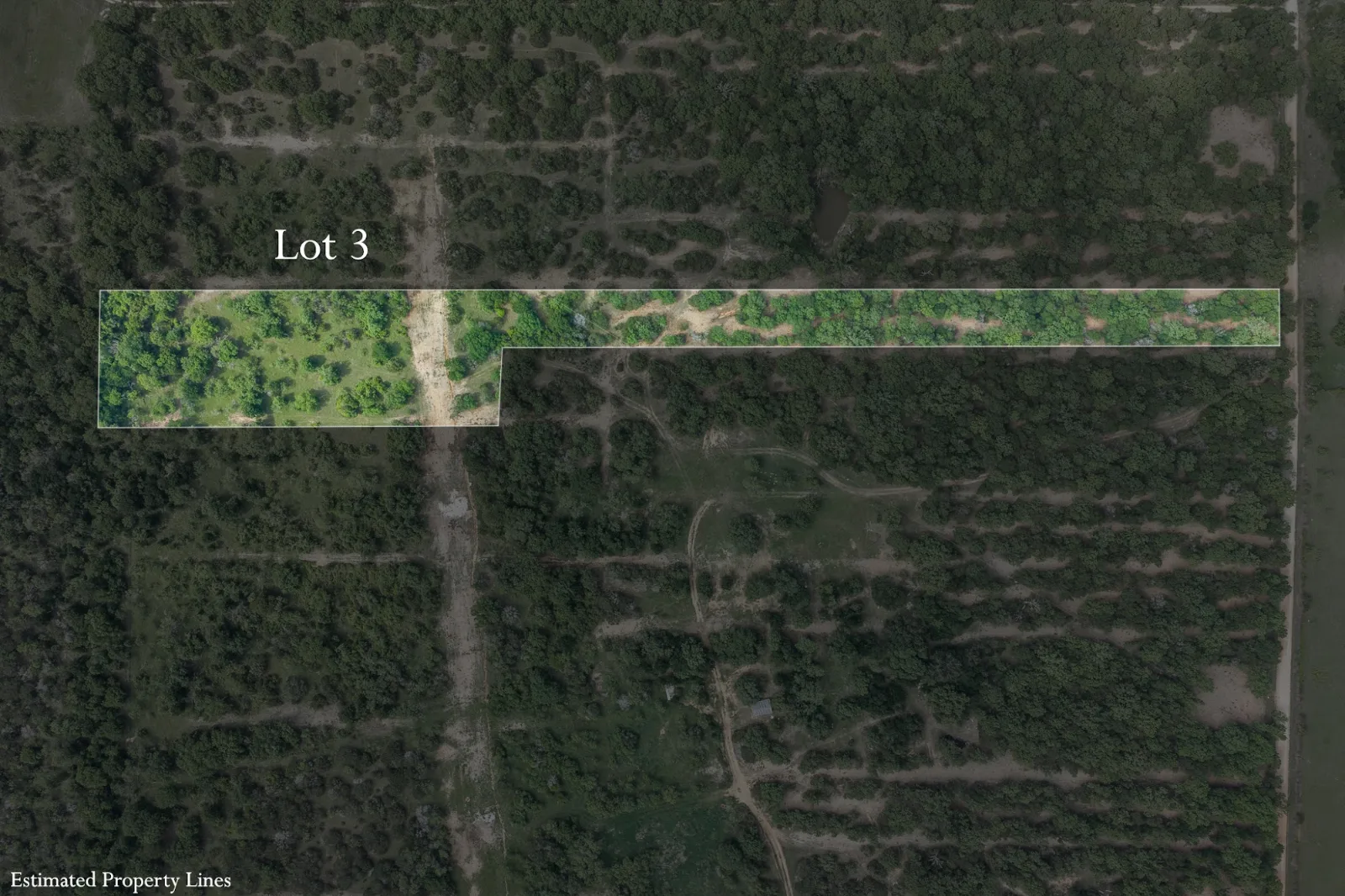 Brazos Point Ranch available lot 2 — 2.7-7 acres for sale in Kopperl, TX, Texas