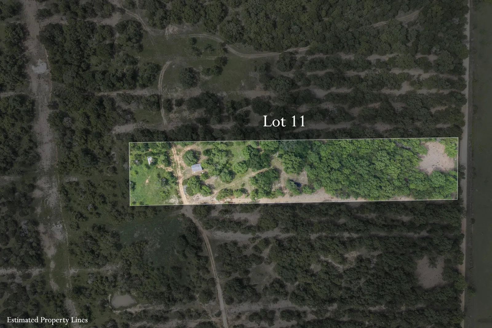 Brazos Point Ranch available lot 4 — 2.7-7 acres for sale in Kopperl, TX, Texas