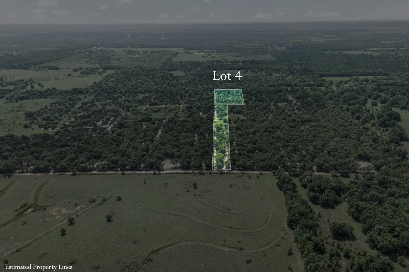 Brazos Point Ranch available lot 8 — 2.7-7 acres for sale in Kopperl, TX, Texas