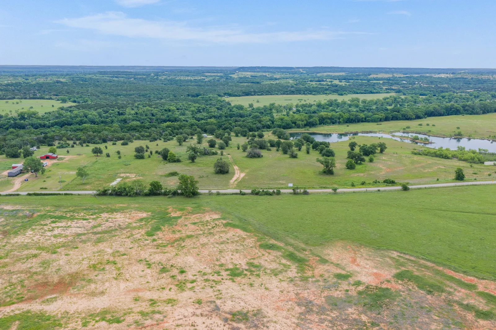 Brazos River Ranch aerial photo 4 — 3-7 acres of Texas land for sale in Granbury, TX