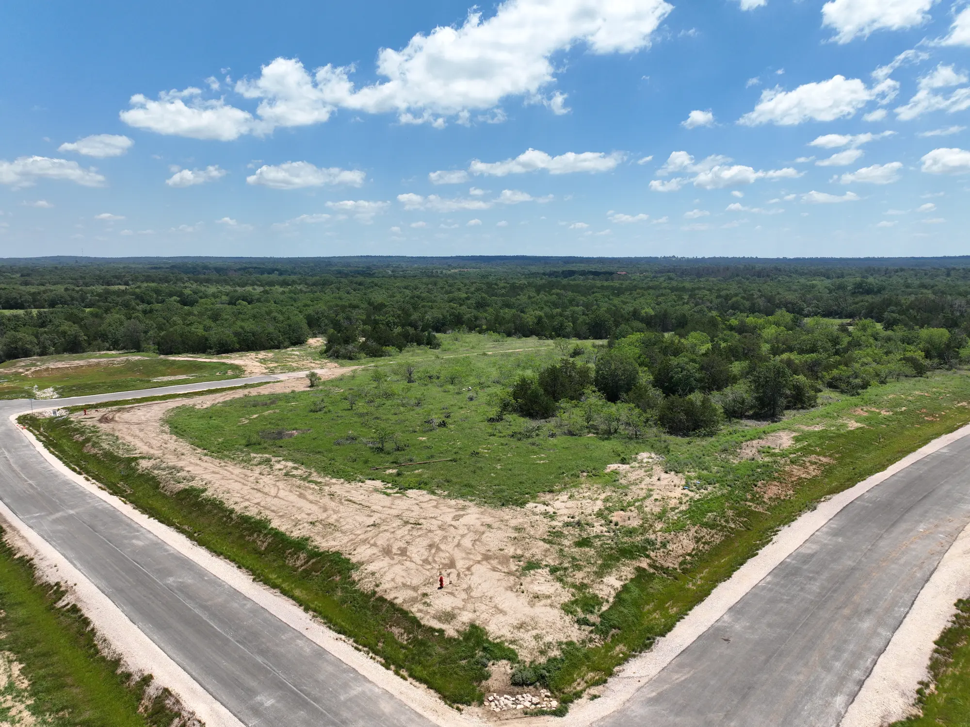 Camp Swift Estates aerial photo 2 &mdash; half-acre Texas land for sale in Bastrop County