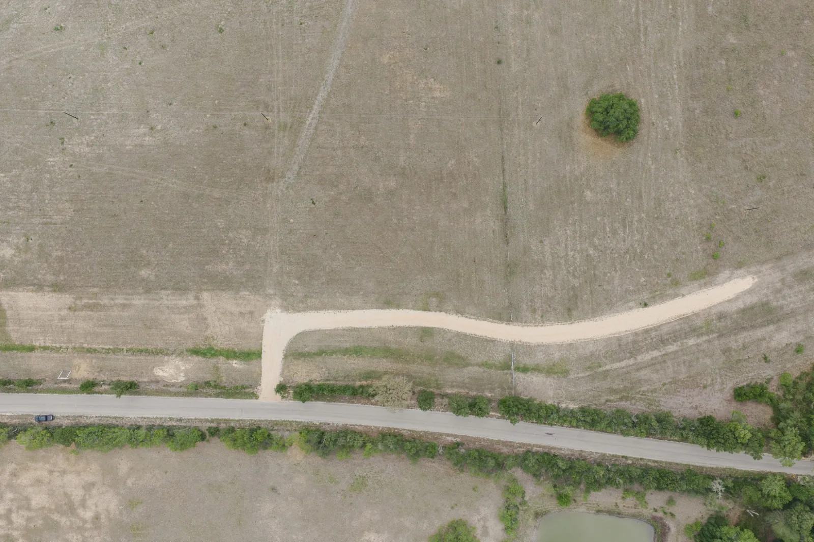 Mineral Springs Ranches aerial photo 6 — 1-25 acres of Texas land for sale in Luling, TX