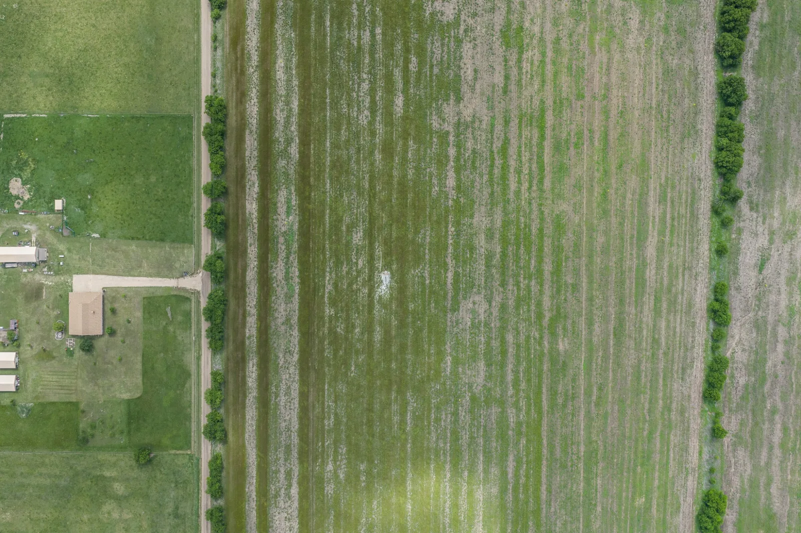 Nolan Ranch aerial photo 6 — cleared acreage for sale in Rio Vista, TX