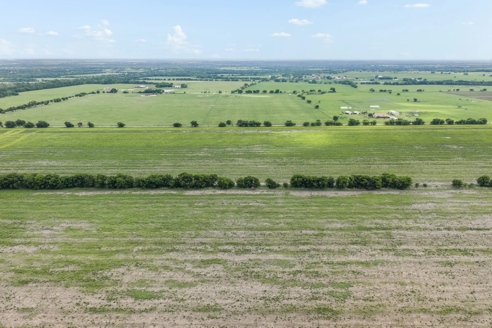 Nolan Ranch aerial photo 7 — cleared acreage for sale in Rio Vista, TX