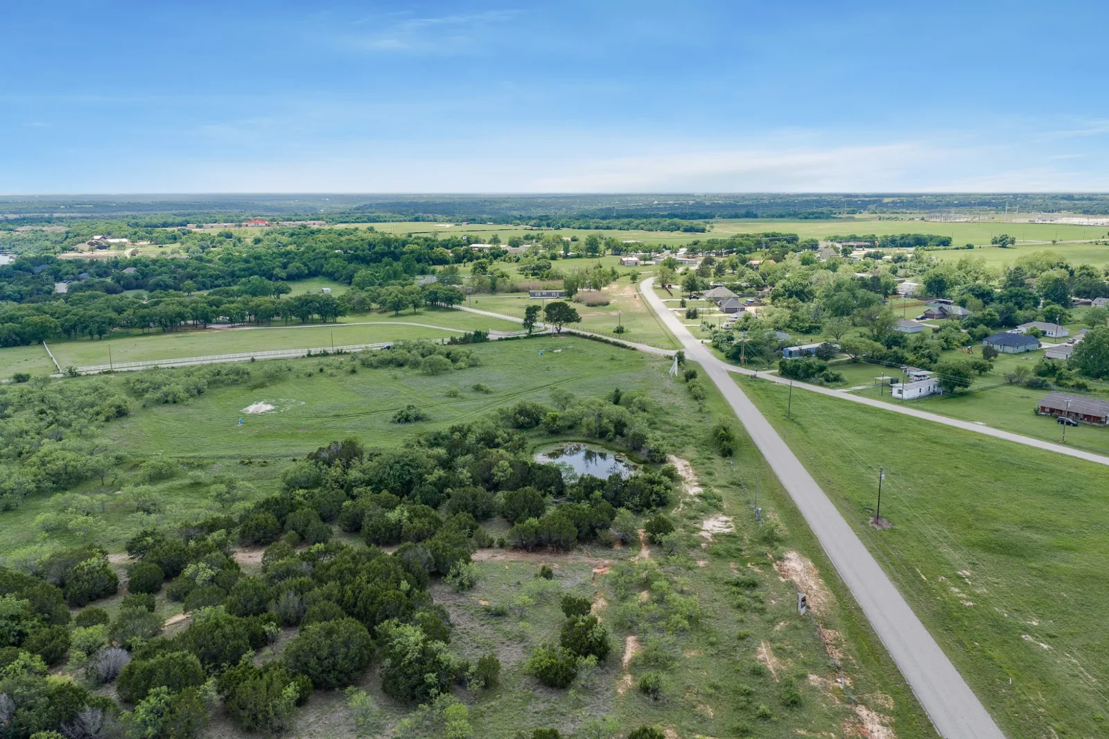 Pecan Peak Ranch aerial photo 4 — 2-10 acres of Texas land for sale in Granbury, TX