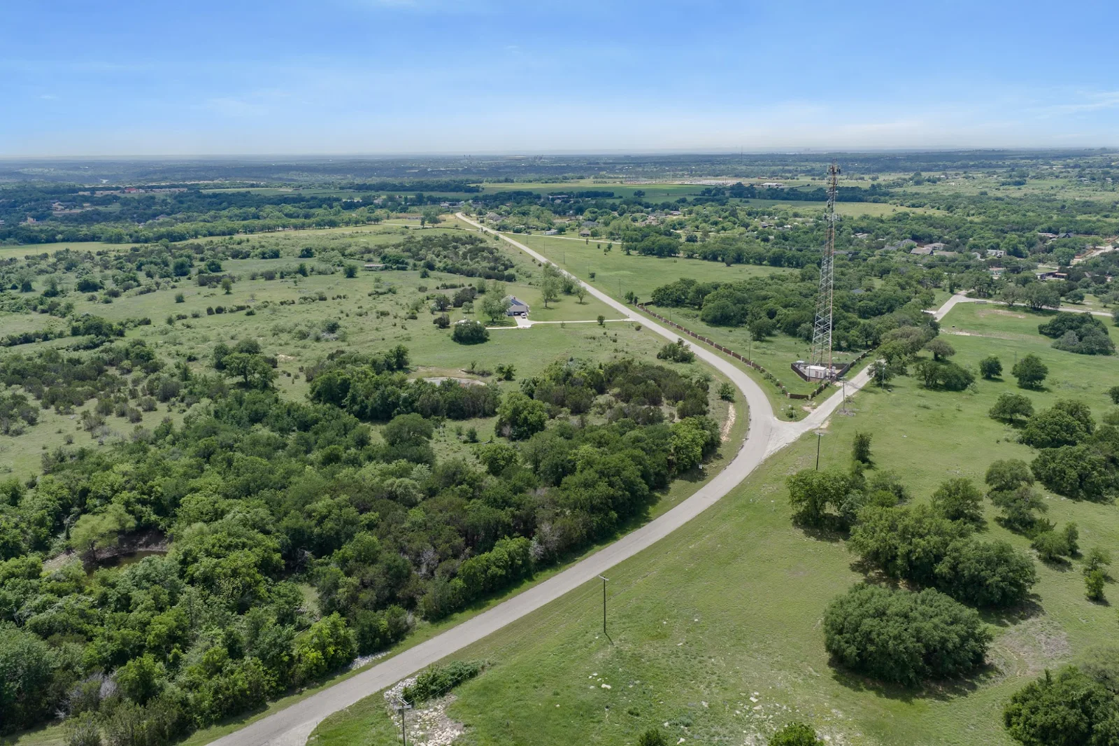 Pecan Peak Ranch aerial photo 6 — 2-10 acres of Texas land for sale in Granbury, TX