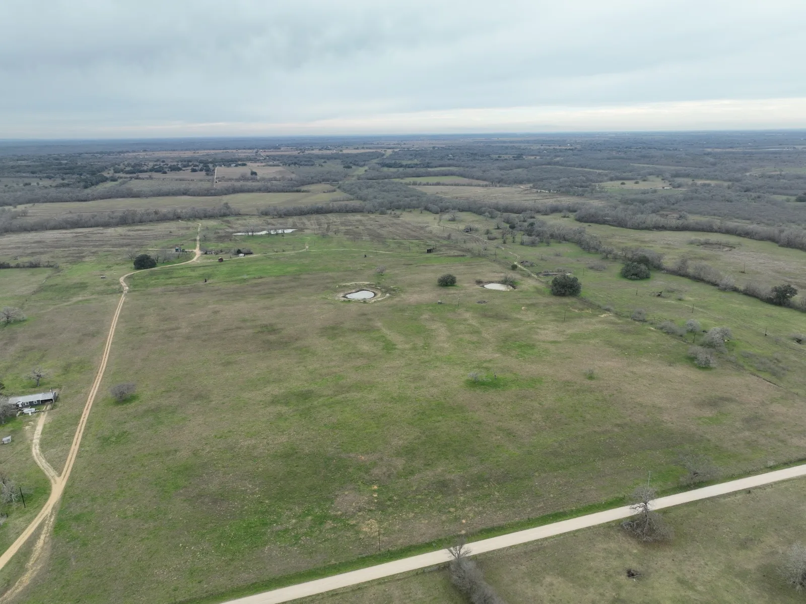 Plum Creek aerial photo 3 — 10+ acres of Texas land for sale in Lockhart, TX