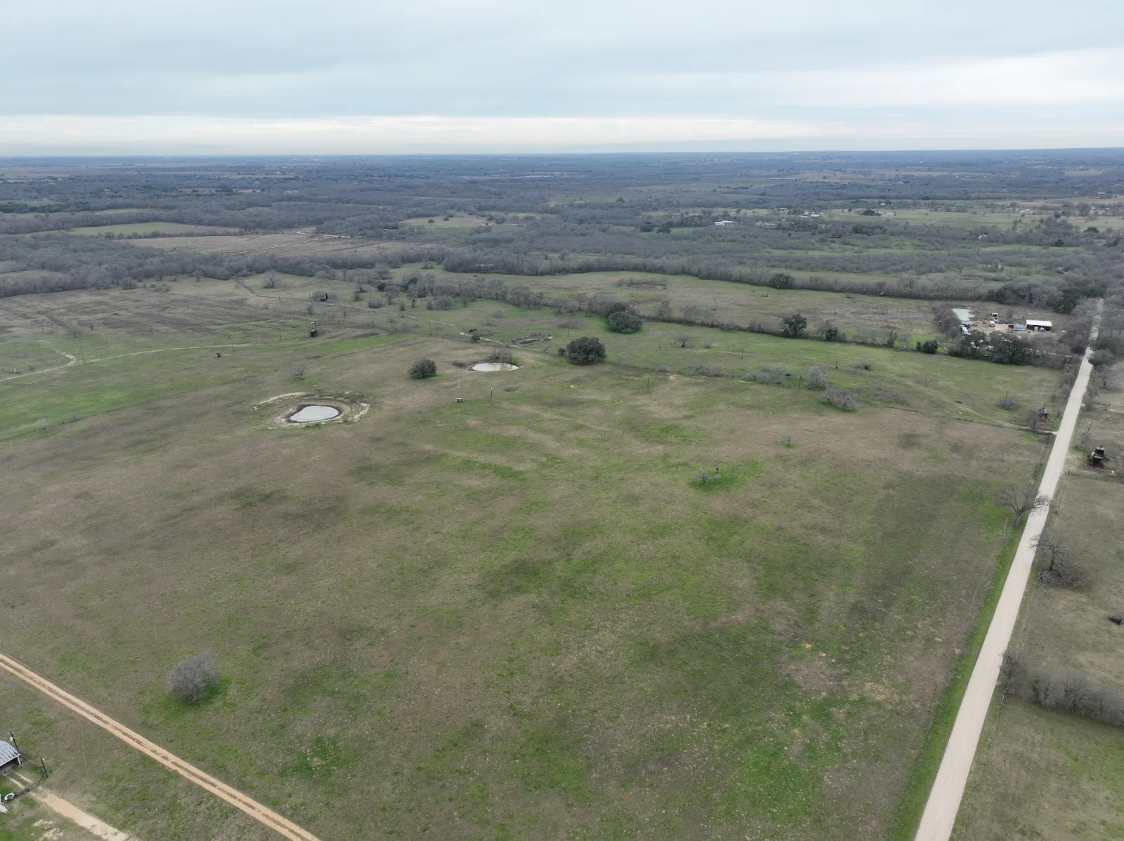 Plum Creek aerial photo 6 — 10+ acres of Texas land for sale in Lockhart, TX