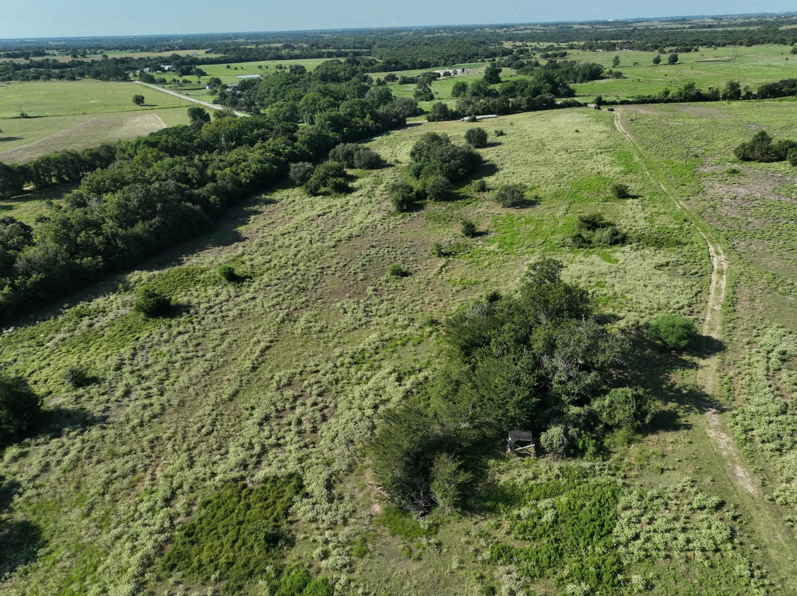 Sandy Hill Farms aerial photo 6 — 11+ acres of Texas land for sale in Brenham, TX