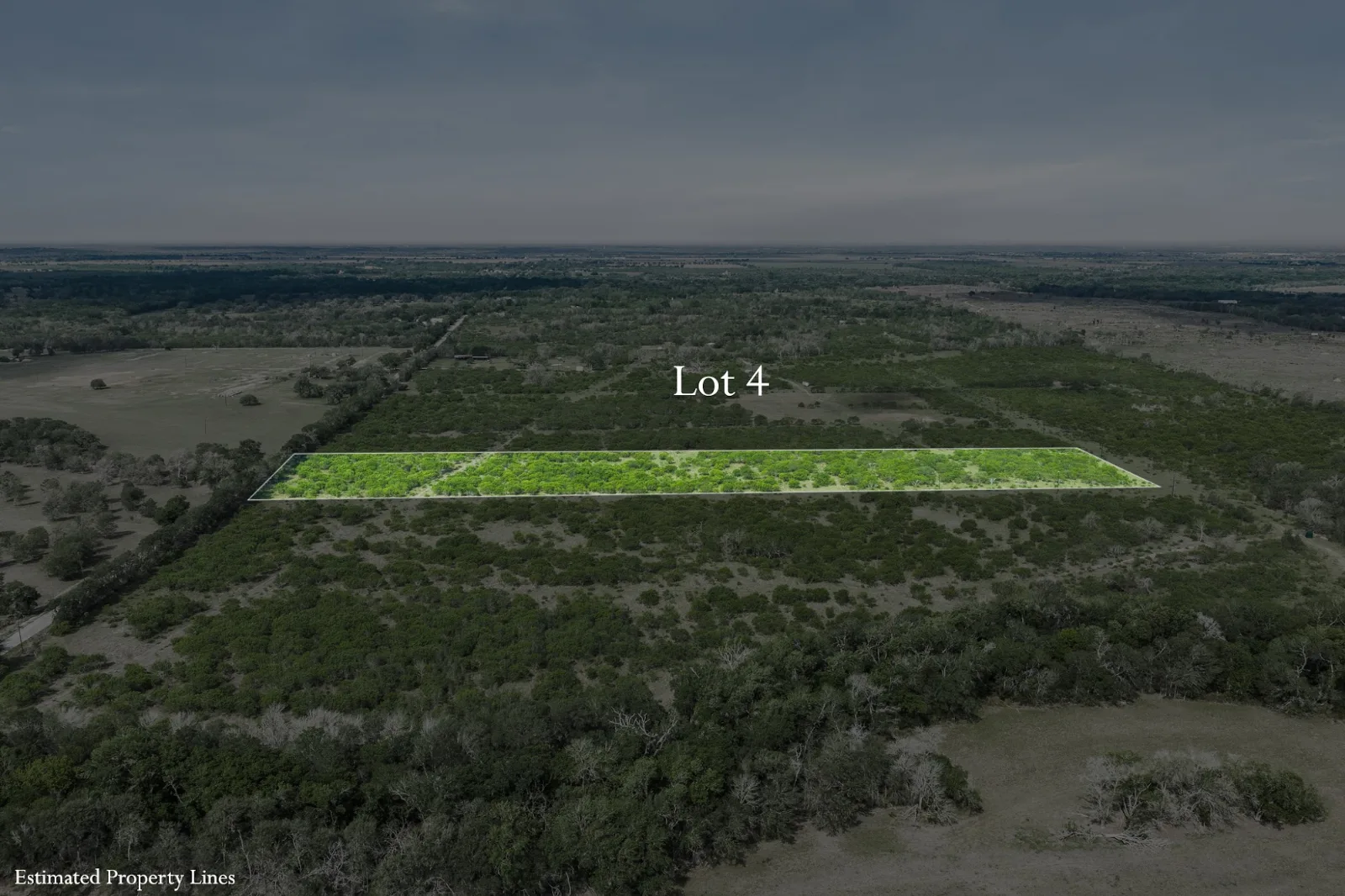 Seawillow Ranches available lot 5 — 8-13 acres for sale in Seawillow, TX, Texas