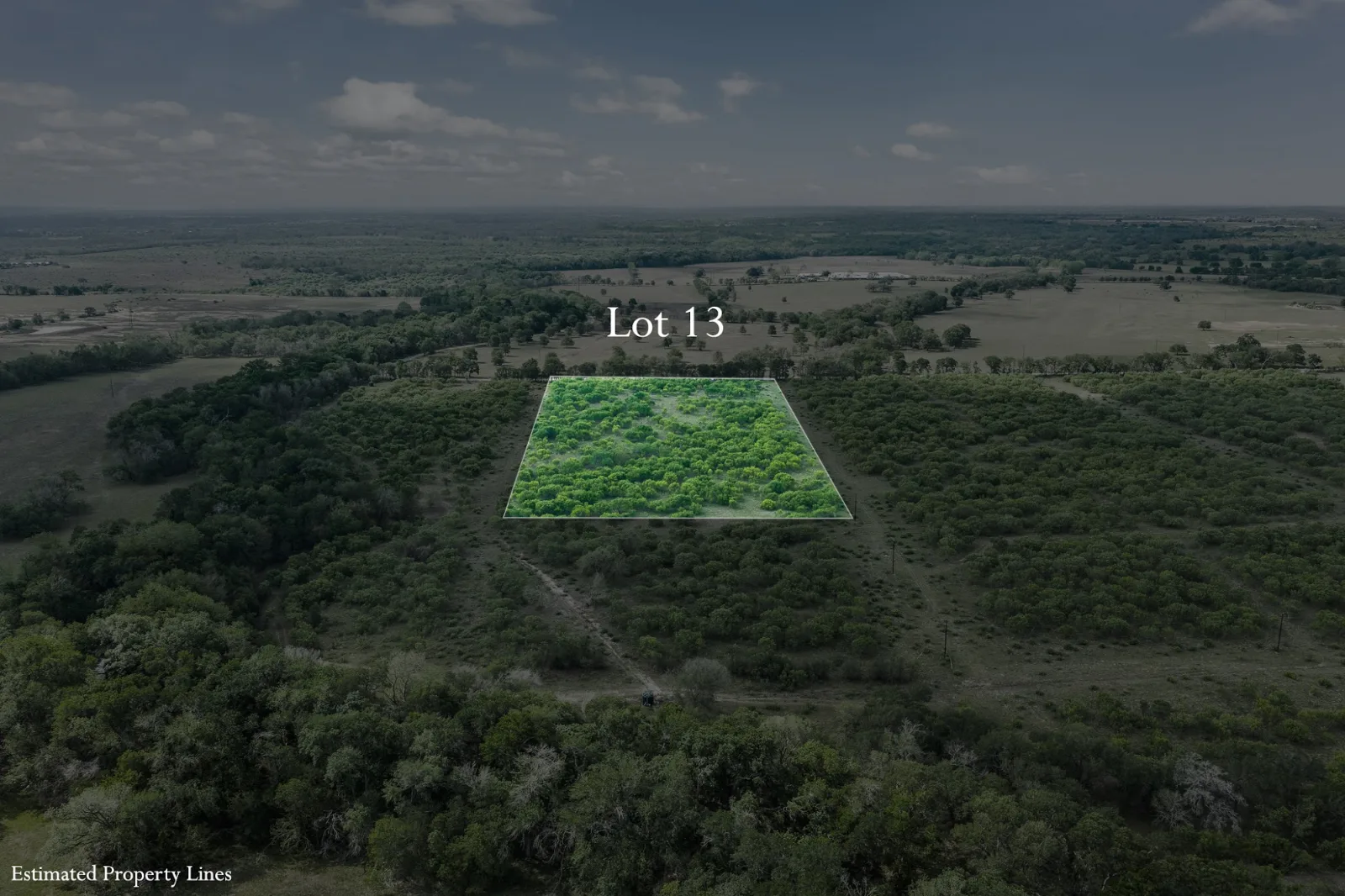 Seawillow Ranches available lot 7 — 8-13 acres for sale in Seawillow, TX, Texas