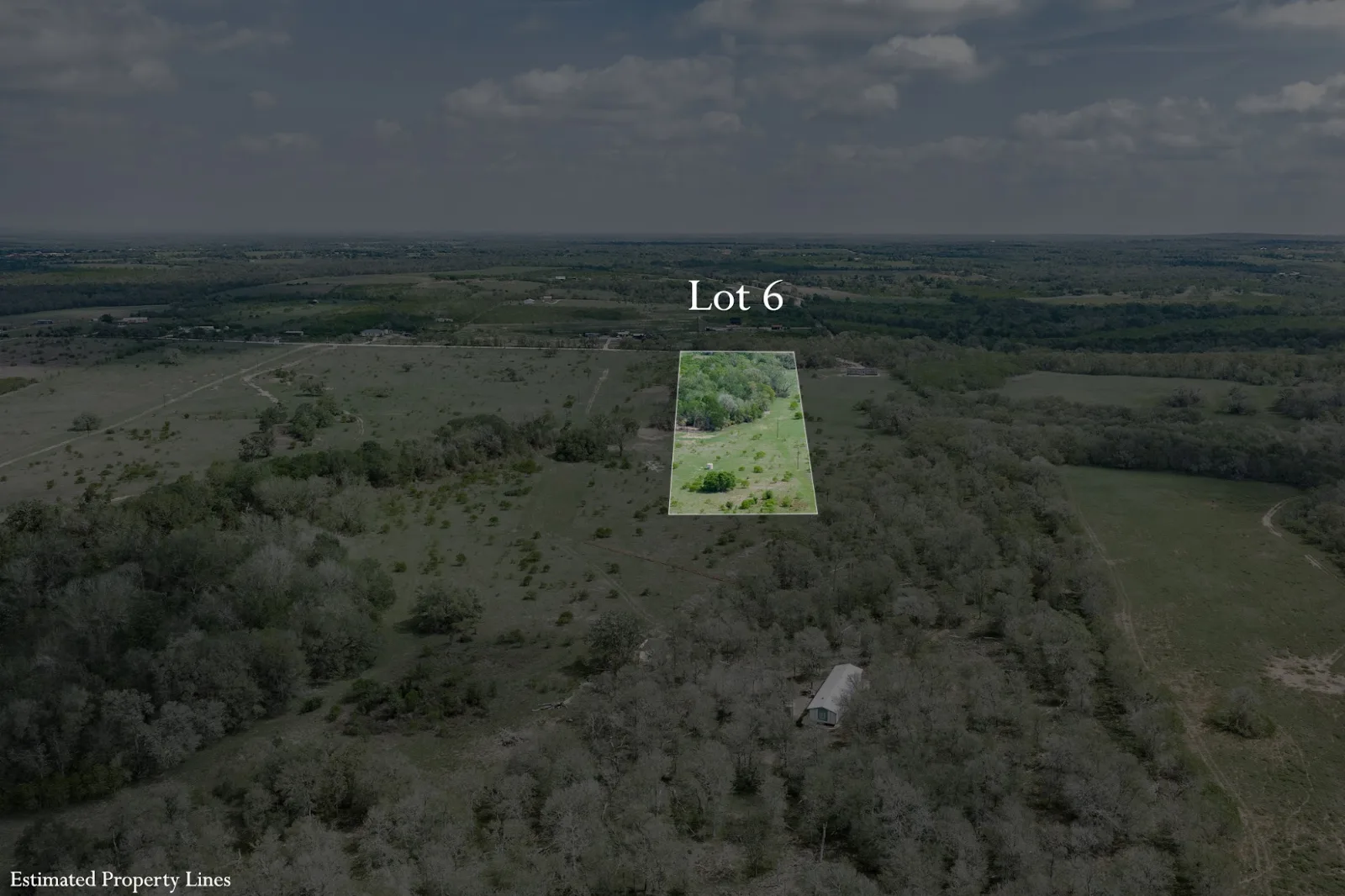 Tenney Creek Ranch available lot 5 — 10.5-12.5 acres for sale in Dale, TX, Texas