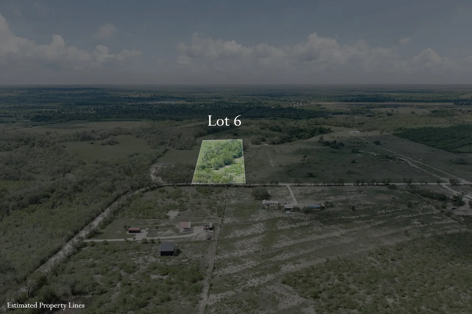 Tenney Creek Ranch available lot 7 — 10.5-12.5 acres for sale in Dale, TX, Texas